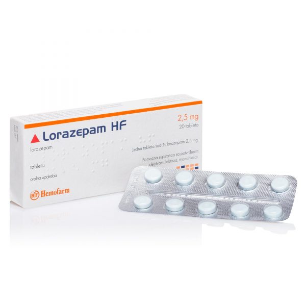 lorazepam tablete